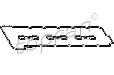 Комплект прокладок, крышка головки цилиндра TOPRAN купить