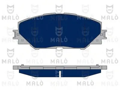 Комплект тормозных колодок, дисковый тормоз MALÒ купить