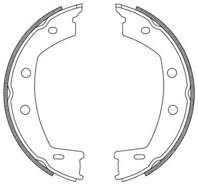 Комплект тормозных колодок ADVANCE OPEN PARTS купить