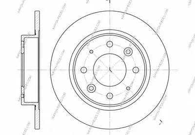 Тормозной диск NPS купить