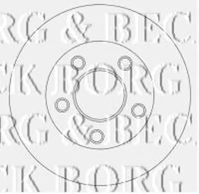 Тормозной диск BORG & BECK купить