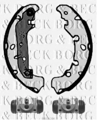 Комплект тормозных колодок BORG & BECK купить