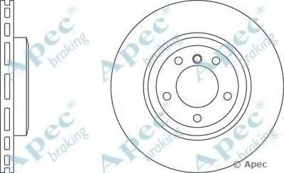 Тормозной диск APEC braking купить