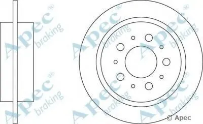 Тормозной диск APEC braking купить