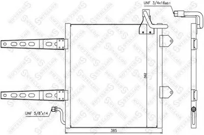 Конденсатор, кондиционер STELLOX купить