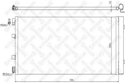 Конденсатор, кондиционер STELLOX купить