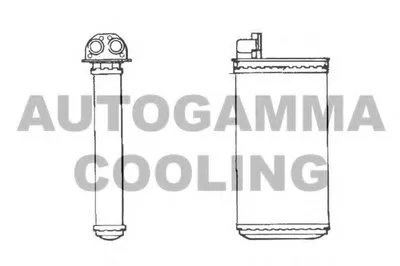 Теплообменник, отопление салона AUTOGAMMA купить