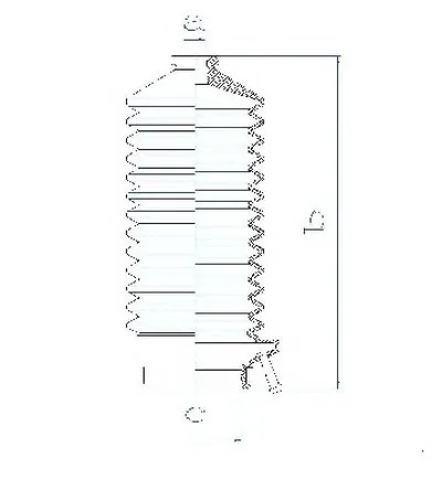 Пыльник, рулевое управление SPIDAN купить