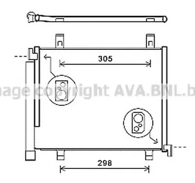 Конденсатор, кондиционер AVA QUALITY COOLING купить