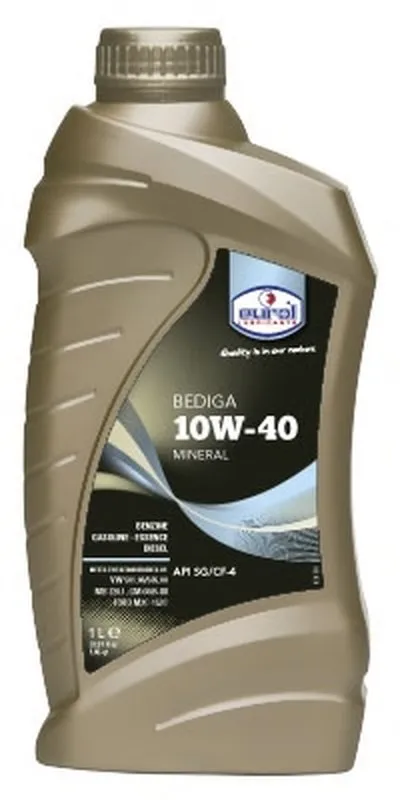 Трансмиссионное масло; Моторное масло; Моторное масло; Масло ступенчатой коробки передач; Масло раздаточной коробки Eurol Bediga 10W-40 EUROL купить