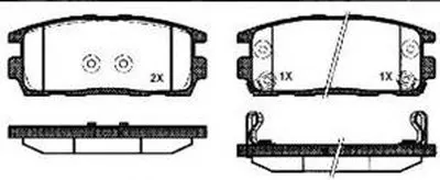 Комплект тормозных колодок, дисковый тормоз RAICAM купить