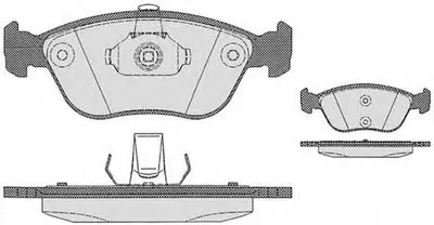 Комплект тормозных колодок, дисковый тормоз RAICAM купить
