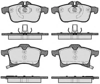 Комплект тормозных колодок, дисковый тормоз RAICAM купить