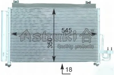 Конденсатор, кондиционер ASHUKI купить