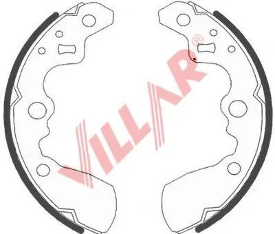 Комплект тормозных колодок VILLAR купить