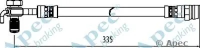 Тормозной шланг APEC braking купить