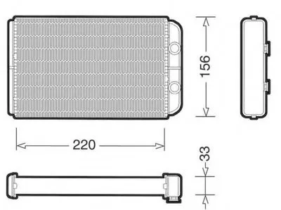 Теплообменник, отопление салона CTR купить