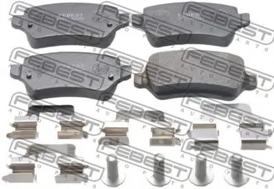 Комплект тормозных колодок, дисковый тормоз FEBEST купить