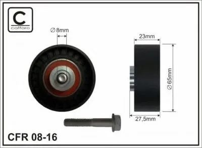 Паразитный / ведущий ролик, поликлиновой ремень CAFFARO купить
