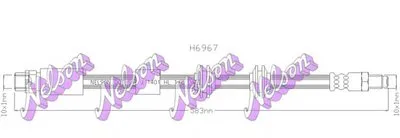 Тормозной шланг BROVEX-NELSON купить