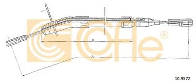 Трос, стояночная тормозная система COFLE купить