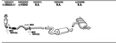 Система выпуска ОГ WALKER купить