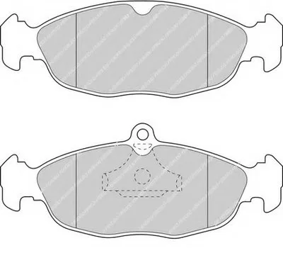 Комплект тормозных колодок, дисковый тормоз PREMIER FERODO купить