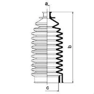 Пыльник, рулевое управление SPIDAN купить