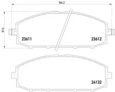 Комплект тормозных колодок, дисковый тормоз HELLA купить