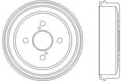 Тормозной барабан HELLA купить