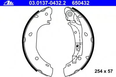 Комплект тормозных колодок ATE купить