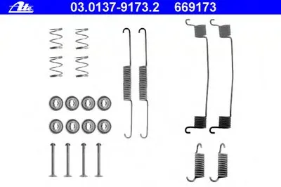 Комплектующие, тормозная колодка ATE купить