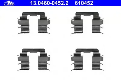Комплектующие, колодки дискового тормоза ATE купить