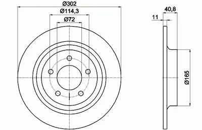 Тормозной диск TEXTAR купить