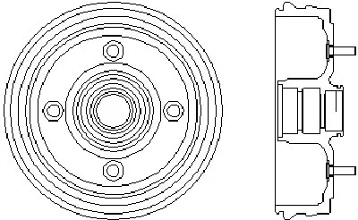 Тормозной барабан TEXTAR купить