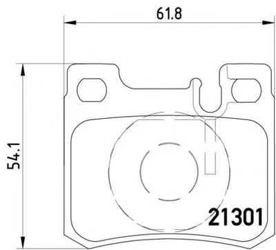 Комплект тормозных колодок, дисковый тормоз HELLA PAGID купить