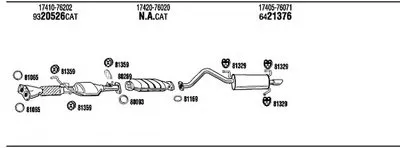 Система выпуска ОГ WALKER купить