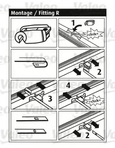 Щетка стеклоочистителя DAS ORIGINAL SWF купить