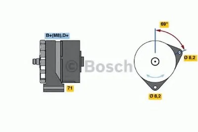Генератор BOSCH купить