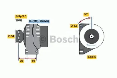 Генератор BOSCH купить