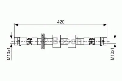 Тормозной шланг BOSCH купить