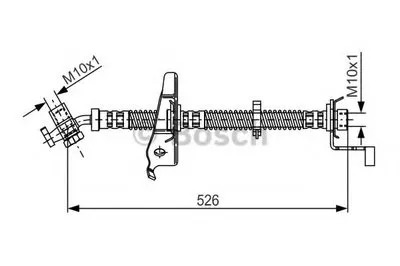 Тормозной шланг BOSCH купить