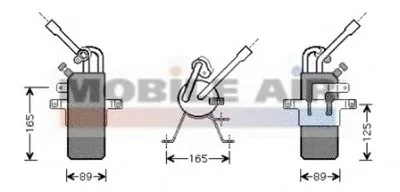 Осушитель, кондиционер VAN WEZEL купить