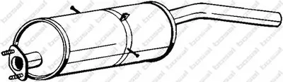 Глушитель выхлопных газов конечный BOSAL купить