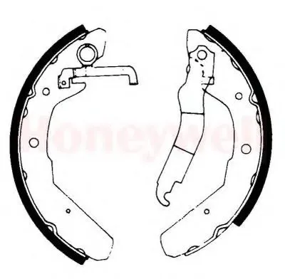 Комплект тормозных колодок JURID купить