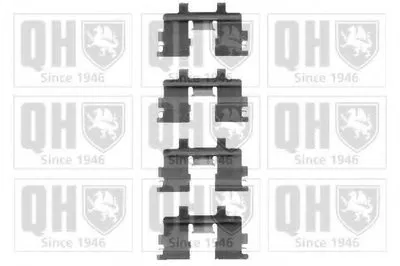 Комплектующие, колодки дискового тормоза QUINTON HAZELL купить