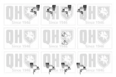 Комплектующие, колодки дискового тормоза QUINTON HAZELL купить