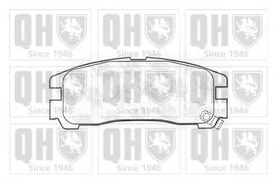 Комплект тормозных колодок, дисковый тормоз QUINTON HAZELL купить