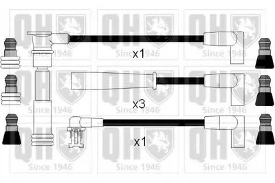 Комплект проводов зажигания CI QUINTON HAZELL купить