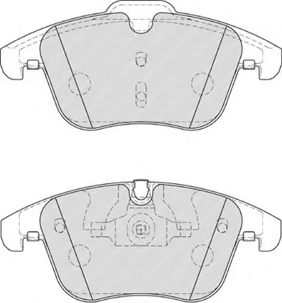 Комплект тормозных колодок, дисковый тормоз PREMIER FERODO купить